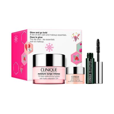 GLOW AND GO BOLD SET DE REGALO CLINIQUE HIDRATANTE